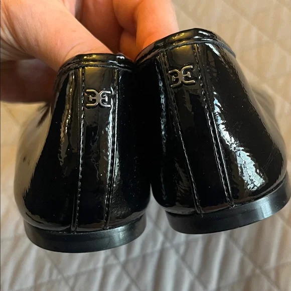 Sam Edelman Shiny Black Loafers - Picture 4 of 5